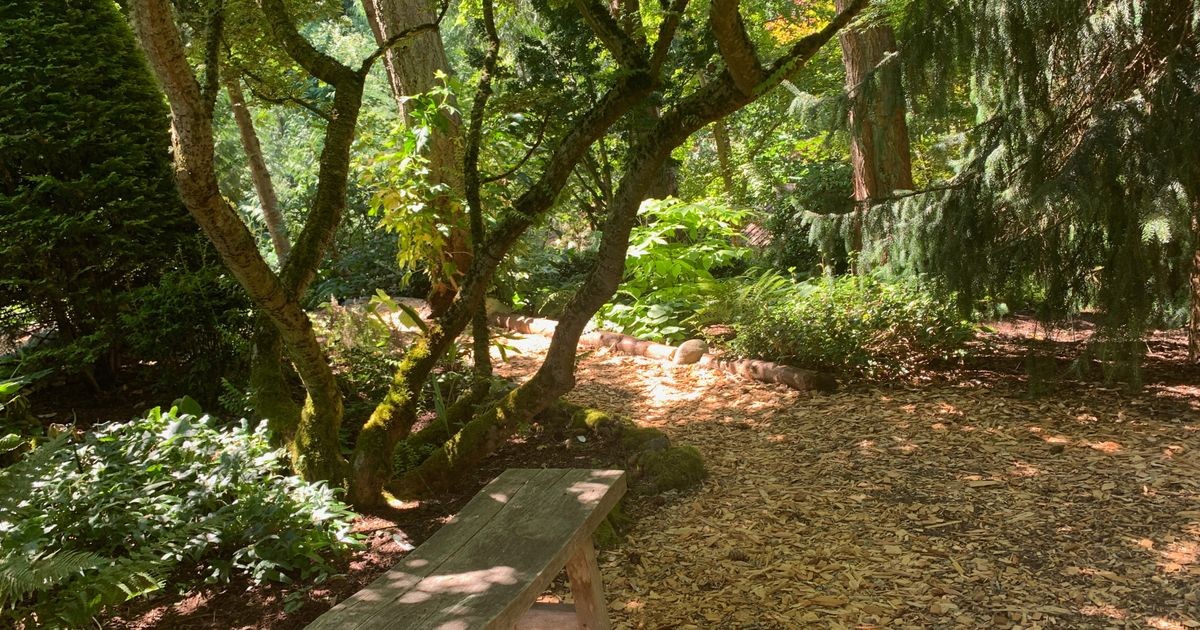 Beautiful English cottage garden landscaping